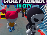 Crazy Runner in City